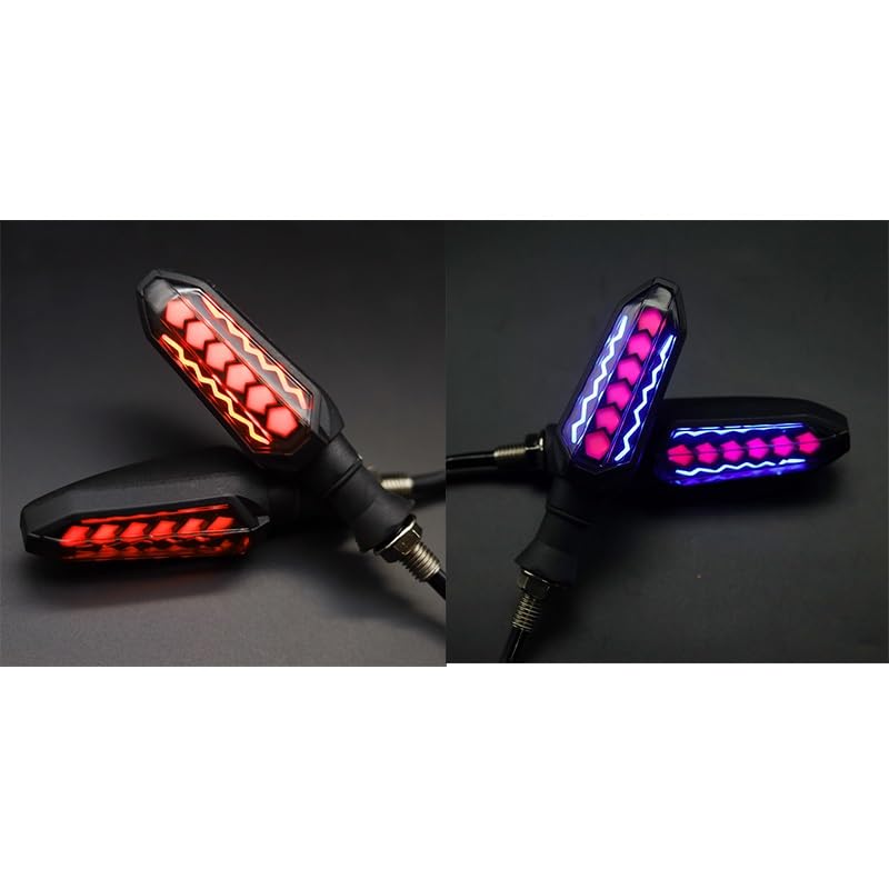 Clignotants LED 12V universels moto pour remplacer les feux cassés de Z650 Z750