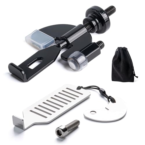 MEGAVOW Serrure de Porte Portable, Verrou Porte Interieure, Verrouillage Confidentialité avec Sac de Rangement pour École, Hôtel, Maison, Appartement, Université