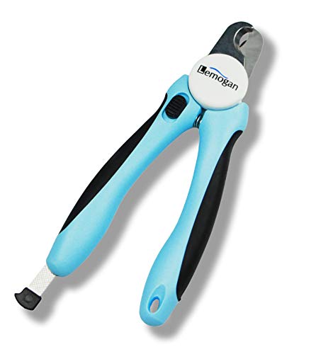 Lemogan Cat & Dog Nail Clippers with a File and a Safety Guard. Strong-Stainless Steel Blades, Best As a Dog Nail Cutter and As Cat Nail Clippers. an Easy to Use Pet Nail Trimmer