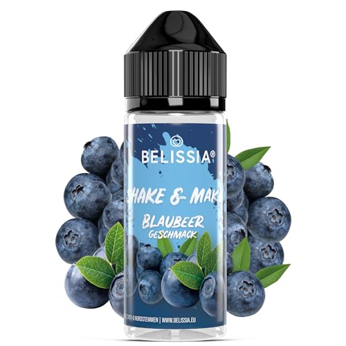 Belissia - Belissia Shake and Make - Geschmack Blaubeere - Hochdosiertes Lebensmittel Aroma 10ml mit praktischer Schüttelflasche zum mischen. Für Lebensmittel, Kochen, Backen, Hobby, Raumerfrischung uvm.