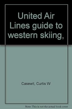 Paperback United Air Lines guide to western skiing, Book
