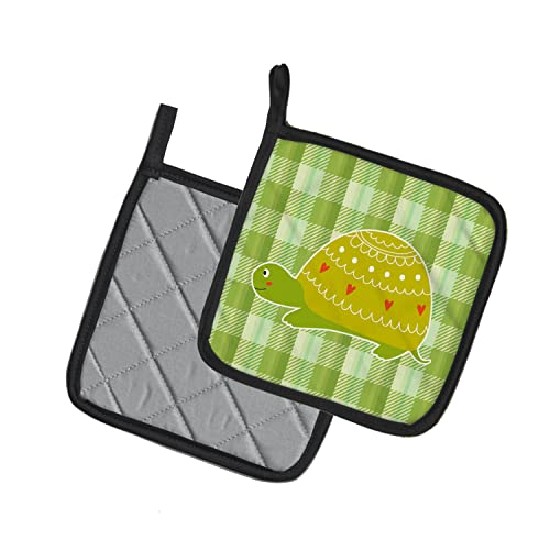 Juego de agarraderas de tortuga multicolor de 7,5 cm ideal para regalar a los cocinillas 3