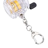 Portátil con estilo: el tamaño compacto permite un fácil transporte; También sirve como elegante llavero decorativo, perfecto para los entusiastas de la pesca en movimiento.
