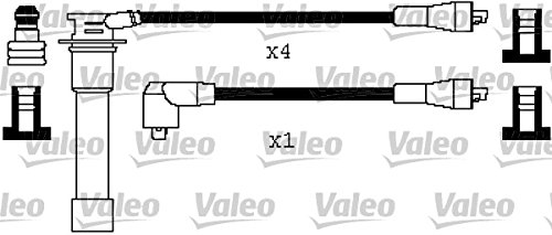 Kit de cables de encendido VALEO 346596 de alta conductividad