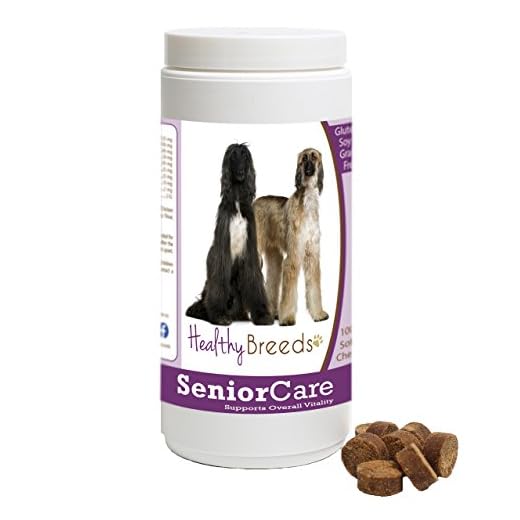 Healthy Breeds Afghan Hound Senior Dog Care Soft Chews 100 Count