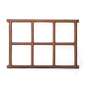 Antikas Eisenfenster Antik Gusseisen 67,5x48,5 cm