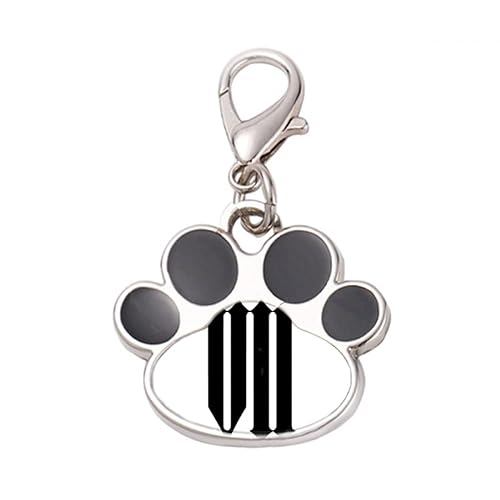 DIYthinker?Roman numerals Seven In Black silhouette Pet Tag Keychain Dog Cat ID