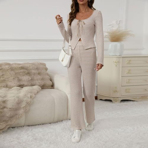 Pantalon large manches longues femmes pour silhouette élancée - 7
