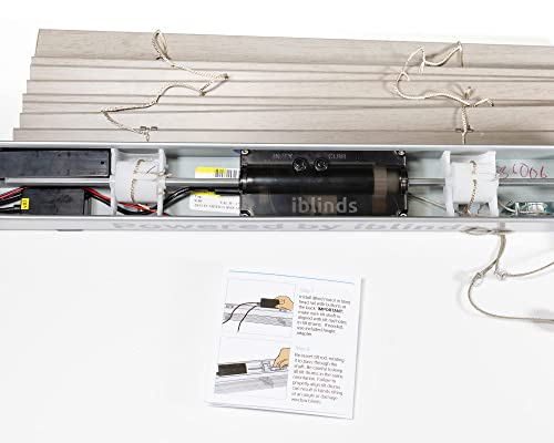 Iblinds V3 Smart Blinds Motor Kit (Charger Not Included) Alexa/Google Compatible Motorized Z-Wave Automatic Blinds - Existing 2" Horizontal Corded Lift Blinds Z-Wave Hub Required Not Compat W/Bali #TOP2