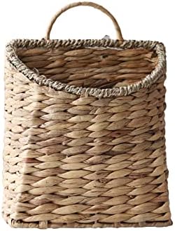 GYASVWU Woven Hanging Basket Water Hyacinth Hanging Wall Basket W...