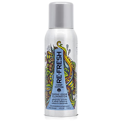 Re Fresh Smoke Odor Eliminator 4oz Professional Air Freshener Spray Quick and Effective