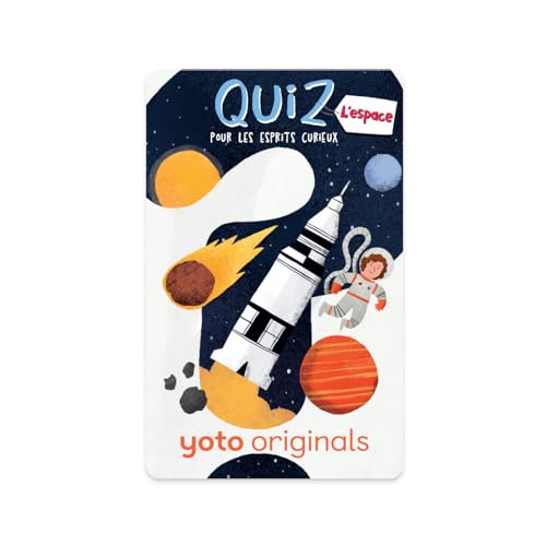 Yoto Originals - Quiz per gli Spiriti Curiosi: spazio, Audiolibro educativo per Bambini da ascoltare su narratrice notturna Storie Box Player e Mini, Primi documentari 5-11 Anni