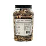 Morilles Séchées Traiteur 250g - Mélange Gourmet 60% Têtes et 40% Pieds - Champignons Déshydratés Qualité Supérieure - Idéal pour Sauces, Risottos et Viandes - Pot Refermable 250g