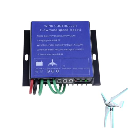 Generador de turbina eólica 10000W con regulador solar eólico de 12V 24V 48V MPPT