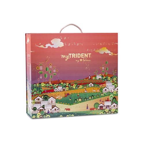 Image of MYTRIDENT Symphony of Threads Towel, 6Pc Set (2 Bath - 75 cm x 150 cm, 4 Hand - 40 cm x 60 cm), 100% Cotton, 625 GSM, Mirael-Aven