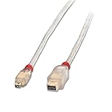 9 pol. Bilingual FW800-Stecker an 4 pol. FW400-Stecker - Kompatibel zu FireWire 800/400, IEEE 1394b/a, DV, miniDV & iLink - Datentransferraten bis 400MBit/sec.