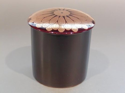 Amazon.co.jp: 茶道具 薄茶器 金輪寺 大菊蒔絵、鈴木光入作 : Home