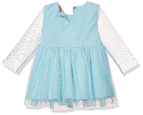 Image of Amazon Brand - Jam & Honey Baby-Girl's Polyester Skater Knee-Length Dress