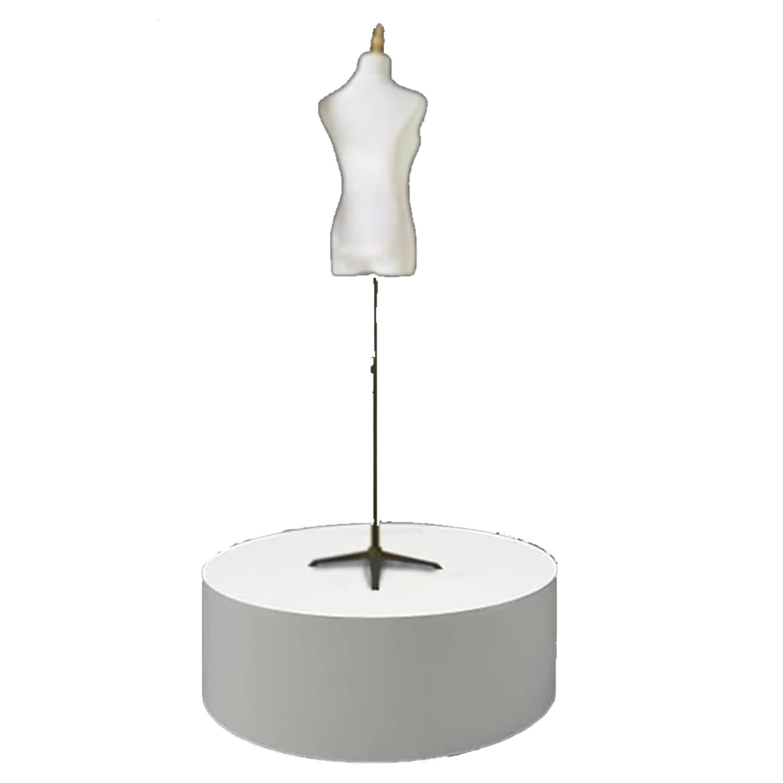 Supports de piédestal cylindriques pour valoriser vos vitrines de mode
