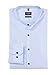 Produktbild OLYMP Herren Businesshemd Langarm No. Six,Gestreift,super Slim,Stehkragen,bleu 11,42