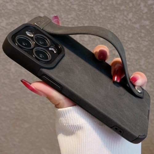 Étui de téléphone avec dragonne amovible pour iPhone 14 Pro Max