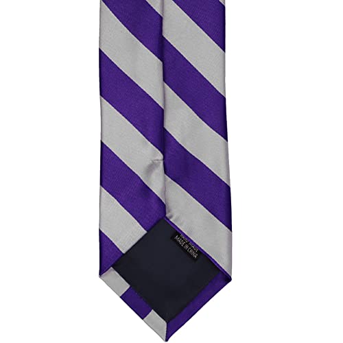 Image of tiemart Men's Striped Tie Standard Length