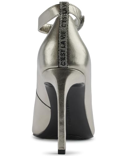 KARL LAGERFELD Women's Sury Evening Pointed Toe Ankle Strap Pump2