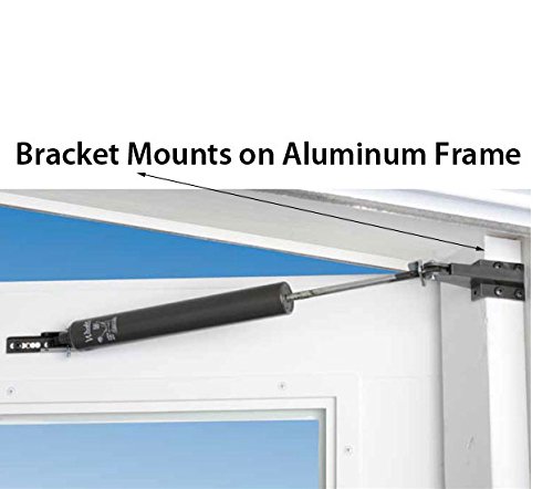 International Resources IR-90578-044 Florida Jamb Bracket For Coastal Closer Black-51611-091 thumb #2