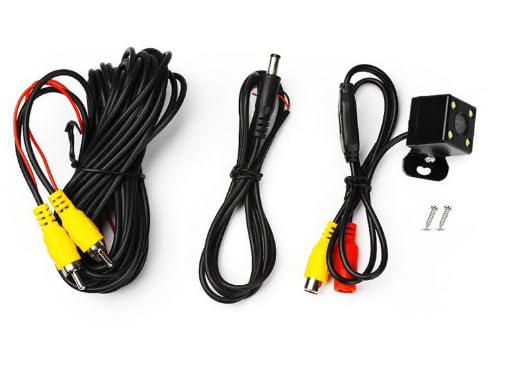 Image of Car Camera, Rear View Camera Waterproof Wide View Angel Lens with Multiple Mount Brackets for Universal Cars, SUV, Trucks, Bus and etc