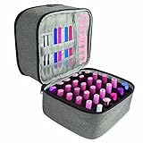 ⇎【Bequeme Verwendung】 Wir haben dieses Nagellack-Organizer-Etui mit einer Größe von 25 * 20 * 19 cm sorgfältig entworfen, damit Sie es problemlos in Ihren Koffer stecken und mitnehmen können