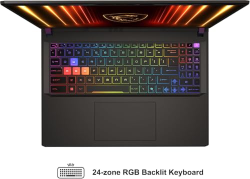 Image of msi Vector 16 HX AI Gaming Laptop 16 inch WUXGA IPS 144Hz Intel 20-core Ultra 7 255HX (>i9-14900HX) 64GB DDR5 2TB SSD GeForce RTX 5070 Ti RGB Backlit Thunderbolt5 Win11 ICP Hub