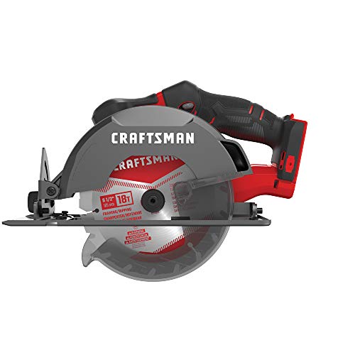 CRAFTSMAN V20 Cordless Circular Saw, 6-1/2 inch, Bare Tool Only (CMCS500B) - image 7