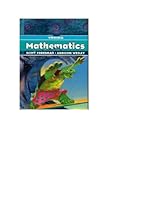 Virginia Mathematics Grade 4 Teacher Edition Volume 3 0328103098 Book Cover