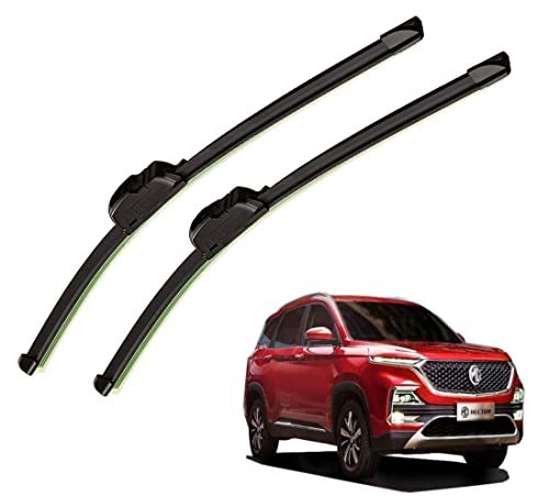 Image of Auto Hub Car Wiper Blades Compatibility with MG Hector - Set of 2 Pcs D-24,P-16