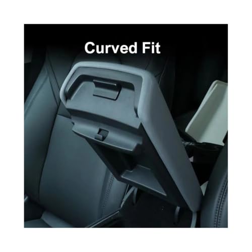Caja del apoyabrazos de TPE para coche Tesla con acabado premium 3
