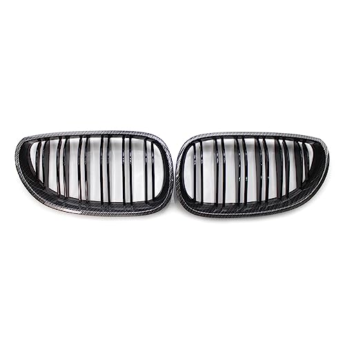 Calandre avant double latte pour BMW E60 E61 2004-2010 grille aération pare-chocs