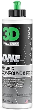 3D ONE Hybrid Hybrid cutting compound and finishing polish 8oz