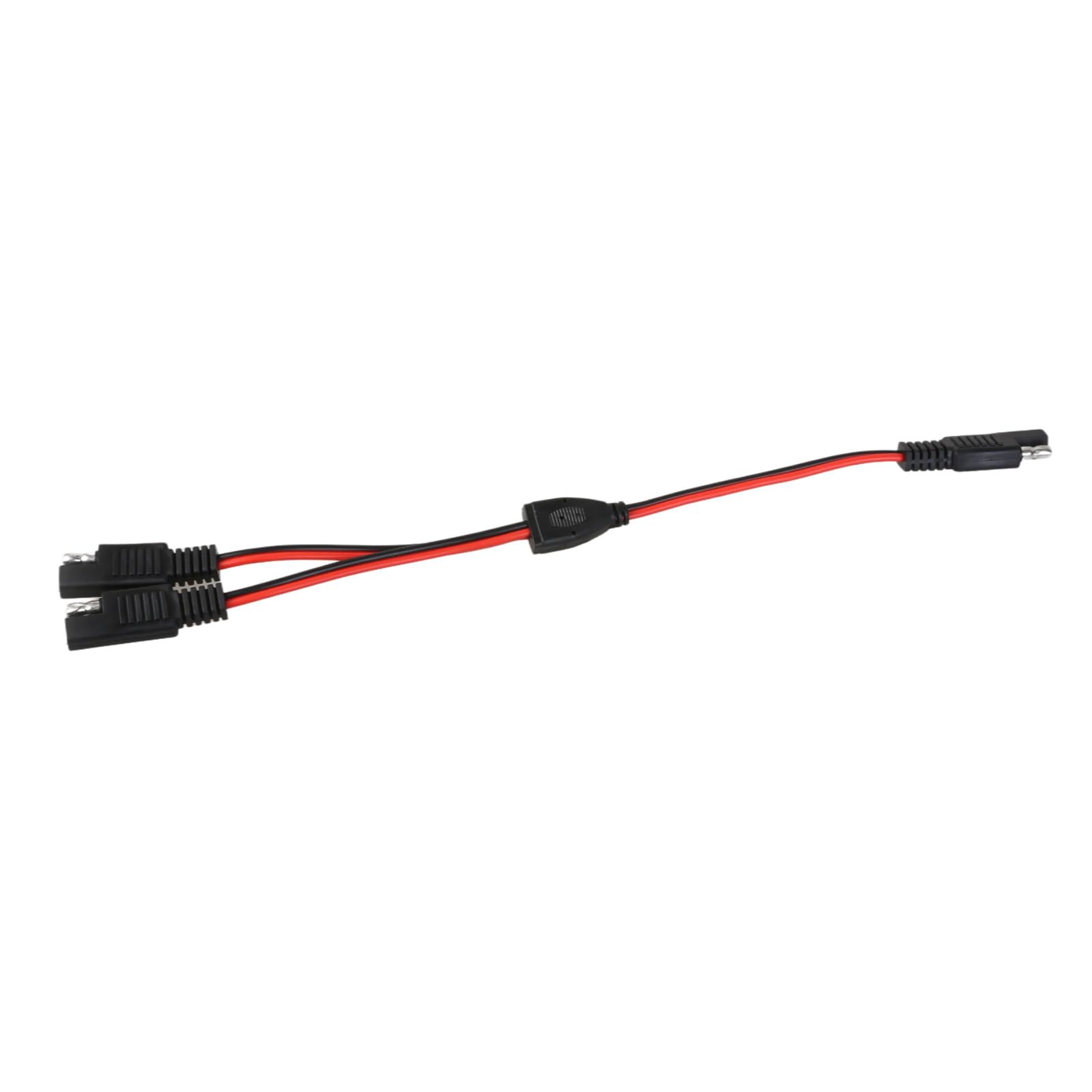Splitter SAE Y 18 AWG – Da 1 A 2 Connettori Per Auto E Pannelli Solari