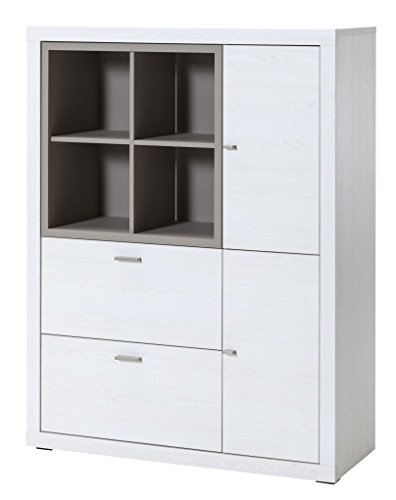 CS Schmal Stauraumelement | In Sibiu Lärche / Congo | 107 x 42 x 141 cm | 89.156.140/41 - 89.156.140/41 CS Schmal Stauraumelement | In Sibiu Lärche / Congo | 107 x 42 x 141 cm | 89.156.140/41