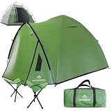 Pop Up Tents for Camping - 2 Person & 1 Person Ultralight Backpacking & Hiking Tents