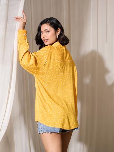 Image of barcino Fuchsia Tropical Floral Oversized Shirt