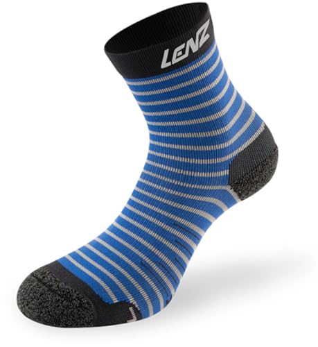 Lenz 1.0 Outdoor Kinder Socken in Blau/Grün, Größe 27-30