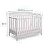 Delta Children Sutton 4-in-1 Convertible Crib, White