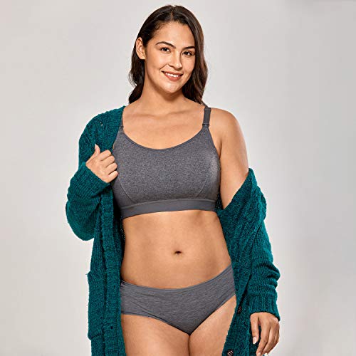 Image of Gratlin Cotton Nursing Bra for Breastfeeding | Sports maternity bralettes, Plus size, No underwire, Support, For women
