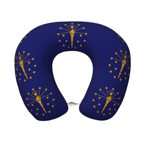Almohada cervical de viaje con fibra de poliéster