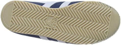 Gola Women's Harrier 50 Suede Sneakers | Baltic/White - Navy - Navy | Image 3