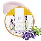 Princess Belle Lavender Body Butter for Women and Men Dry Skin, Shea Body Butter for Body Moisturizer, Smell Goods, Deep Moisturizing and Softening-200ml(6.8 floz)