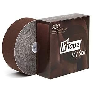 K-Tape My Skin – XXL 22m Roll – Very Dark Brown