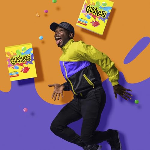 Image of Gushers Watermelon & Sour Apple Fruit Flavored Snacks, 6 ct, 4.8 oz