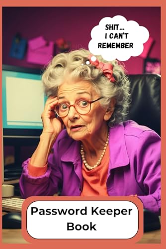 Password Keeper Book for Seniors (Women’s Edition): Secure and Organize Your Passwords, Important Websites, and Notes